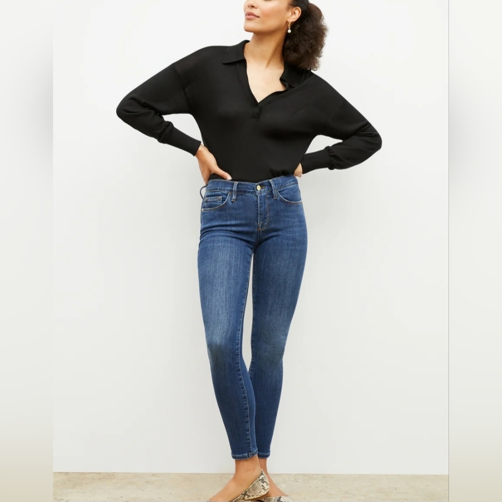 FRAME Denim Le Skinny De Jeanne